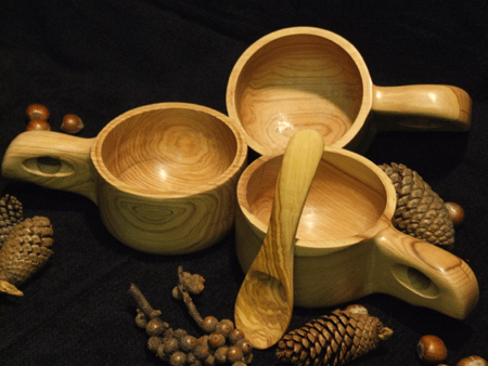 kuska bowl olive wood medium